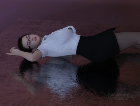 混点D币小秘书2号作品敬上_DAZ3D下载站