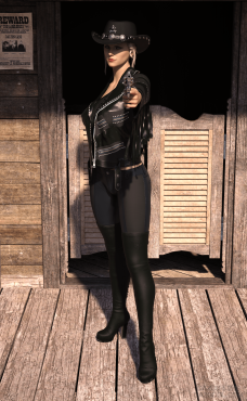 西部牛仔_DAZ3D下载站