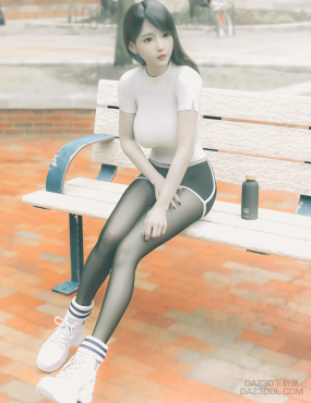 实景贴合效果_DAZ3D下载站