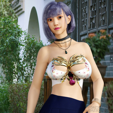 游园偶遇_DAZ3D下载站