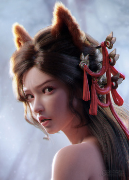 寒露_狐亦人_DAZ3D下载站