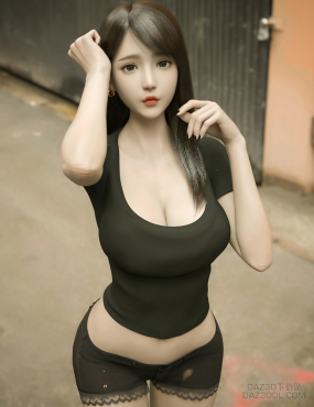 我今天才发现大蒜配炒面真是绝配_DAZ3D下载站