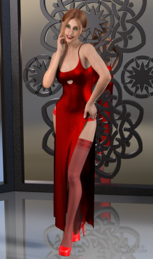 火辣辣的红_DAZ3D下载站