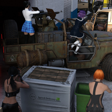 对攻_DAZ3D下载站