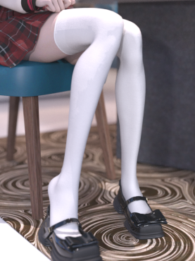 白色_DAZ3D下载站