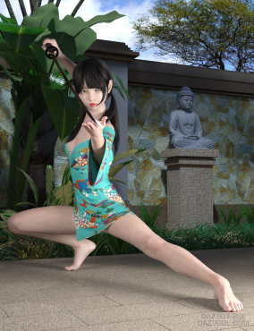 剑术练习_DAZ3D下载站