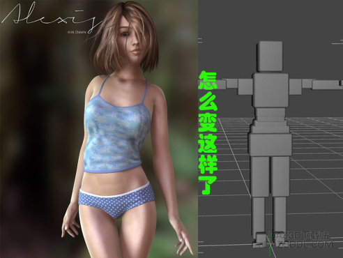 这是因为啥_DAZ3D下载站