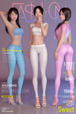 纯欲三胞胎_DAZ3D下载站