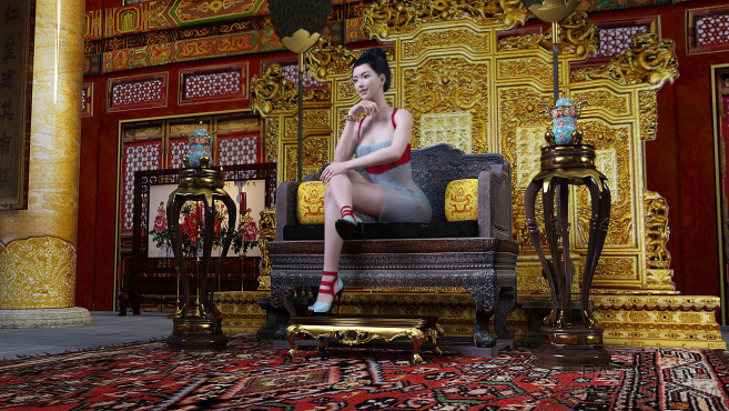 ★★★ 进了个假故宫，退票！_DAZ3D下载站