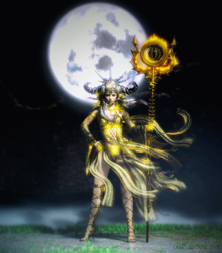 渲染练习-女巫Mistress Malefica_DAZ3D下载站