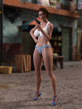 吉尔·瓦伦蒂安_DAZ3D下载站