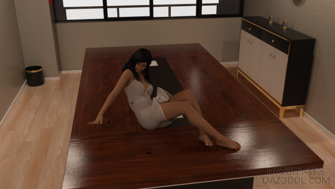 在会议桌上_DAZ3D下载站