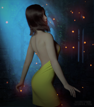 低调和高调人像_DAZ3D下载站