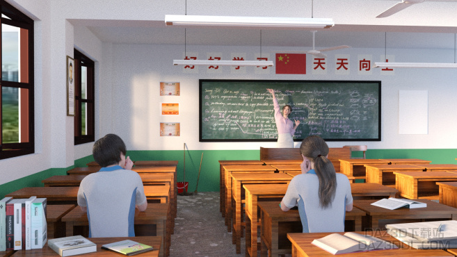 午后阳光_DAZ3D下载站