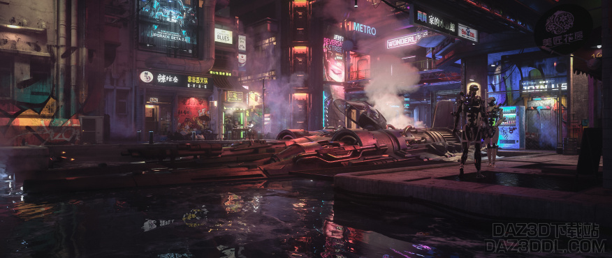 抽闲暇时间做的第二张_DAZ3D下载站