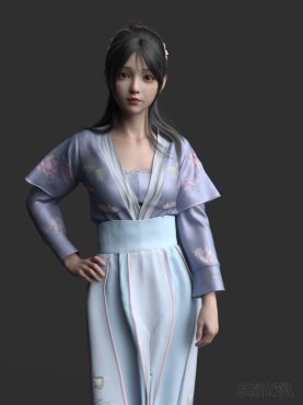 师妹_DAZ3D下载站