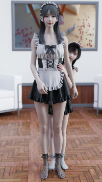女仆_DAZ3D下载站