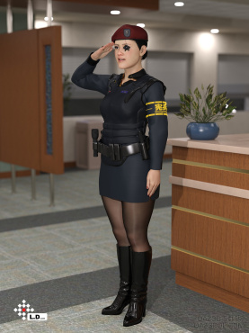Yes sir！_DAZ3D下载站