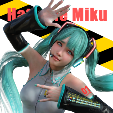 初音_DAZ3D下载站