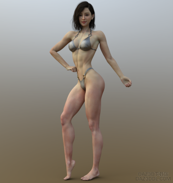 健美比基尼_DAZ3D下载站