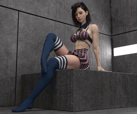 学生妹子_DAZ3D下载站
