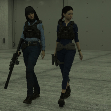 巡逻_DAZ3D下载站