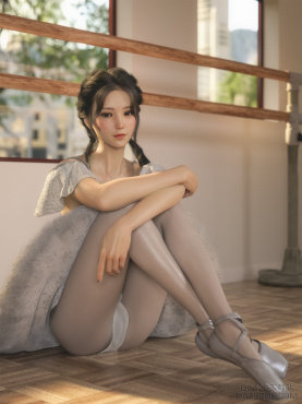 芭蕾_DAZ3D下载站