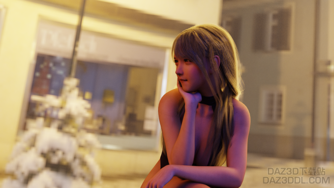 夜晚街拍_DAZ3D下载站