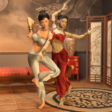 接着舞_DAZ3D下载站