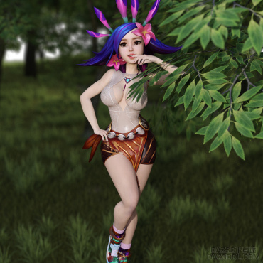 妮蔻的遐思_DAZ3D下载站