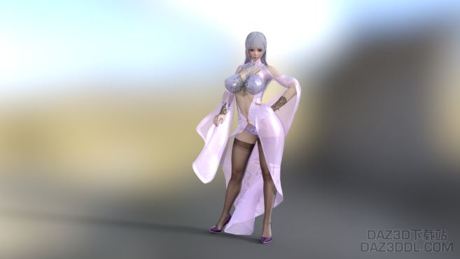 dforce怎样才能不影响其他帧，独帧模拟呀（献上艾米利亚）_DAZ3D下载站