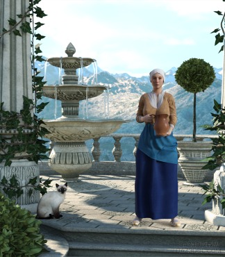农妇_DAZ3D下载站