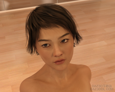 面部特写_DAZ3D下载站