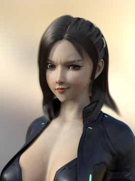 奔驰的小野马和带刺的玫瑰_DAZ3D下载站