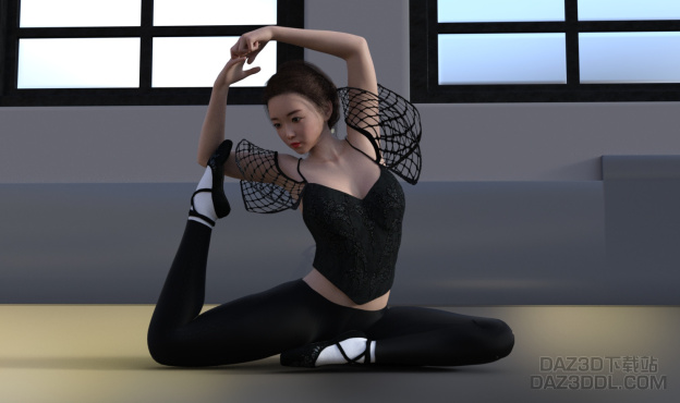 做做瑜伽_DAZ3D下载站