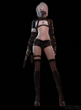 凛冰_DAZ3D下载站