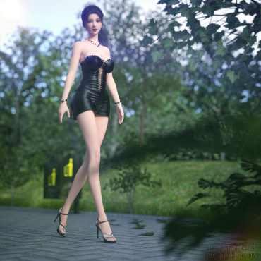 散步_DAZ3D下载站
