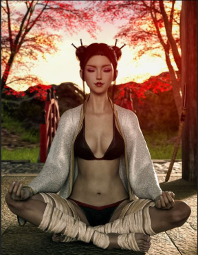 【转载】冥想_DAZ3D下载站