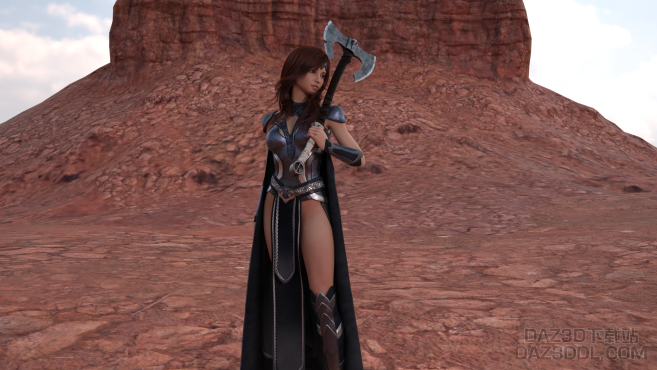 荒野女战士_DAZ3D下载站