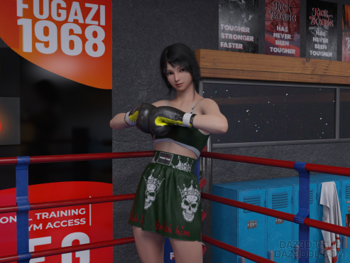 ready。。。fight_DAZ3D下载站