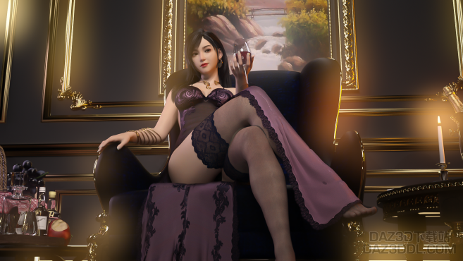 摸了张蒂法_DAZ3D下载站