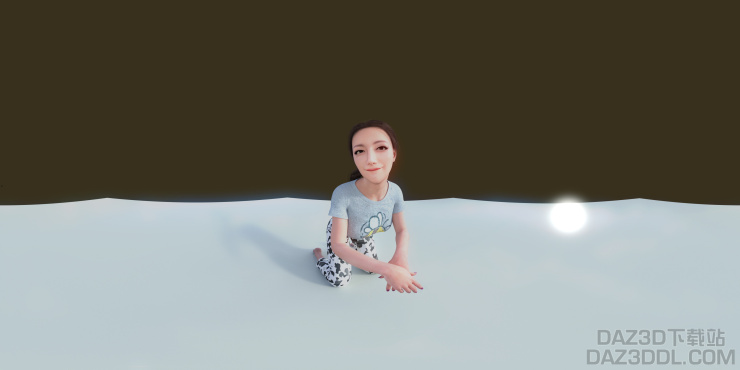 My babe 熱巴 VR_DAZ3D下载站