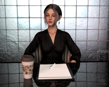 女总裁_DAZ3D下载站