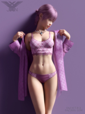 送你一个女朋友，请签收_DAZ3D下载站