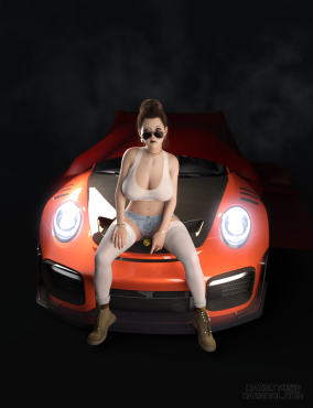 车2_DAZ3D下载站