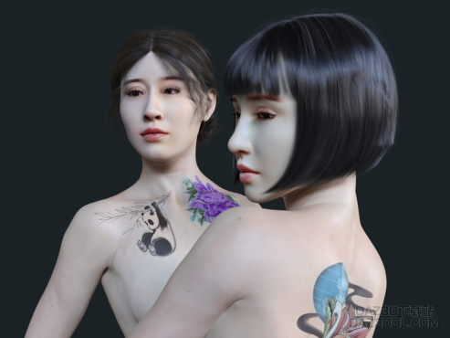 刺青_DAZ3D下载站