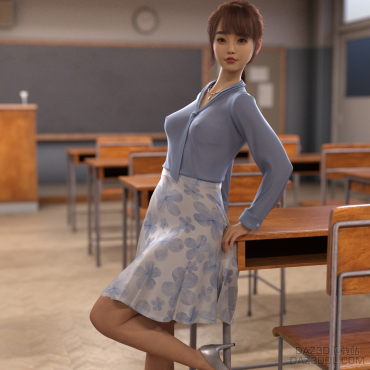 新任英语教师_DAZ3D下载站
