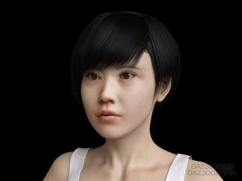 女子头像_DAZ3D下载站