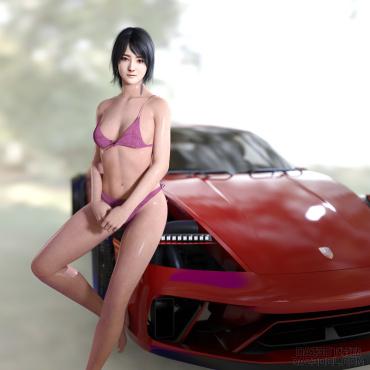 有点热啊_DAZ3D下载站