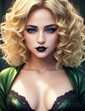 金发女孩，史诗般的艺术_DAZ3D下载站